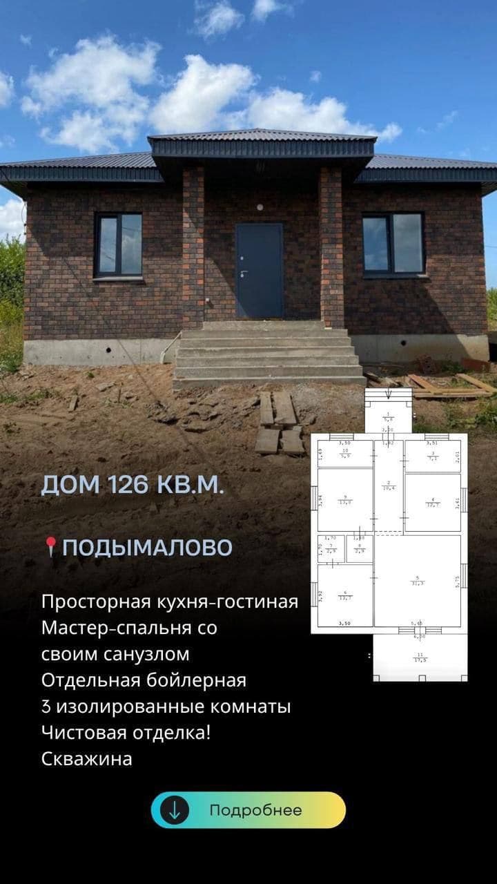 Дом 130 кв.м. на 8 сотках